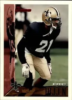 1995 Bowman #179 - Eric Allen - New Orleans Saints 1995 Bowman #179 - Eric Allen - New Orleans Saints