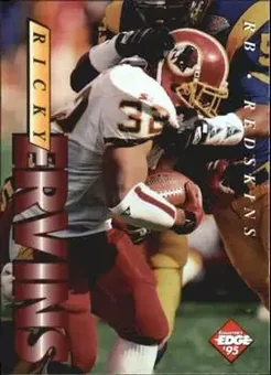 1995 Collector's Edge #197 - Ricky Ervins - Washington Redskins