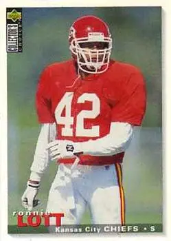 1995 Collector's Choice Update #U206 - Ronnie Lott - Kansas City Chiefs