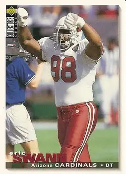 1995 Collector's Choice #205 - Eric Swann - Arizona Cardinals