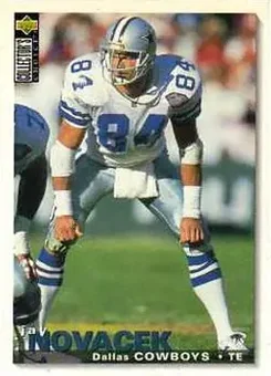 1995 Collector's Choice #206 - Jay Novacek - Dallas Cowboys