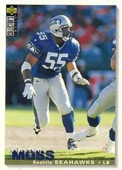 1995 Collector's Choice Update #U211 - Winston Moss - Seattle Seahawks 1995 Collector's Choice Update #U211 - Winston Moss - Seattle Seahawks
