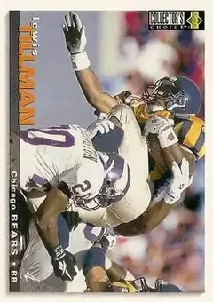 1995 Collector's Choice #211 - Lewis Tillman - Chicago Bears