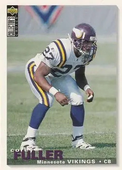 1995 Collector's Choice Update #U221 - Corey Fuller - Minnesota Vikings