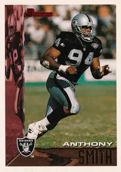 1995 Bowman #201 - Anthony Smith - Oakland Raiders
