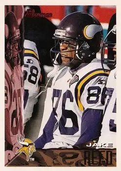 1995 Bowman #202 - Jake Reed - Minnesota Vikings