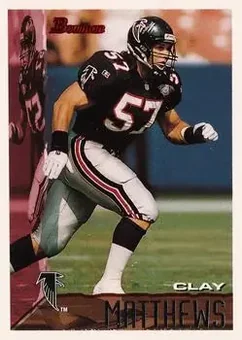 1995 Bowman #219 - Clay Matthews - Atlanta Falcons