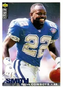 1995 Collector's Choice #234 - Emmitt Smith - Dallas Cowboys
