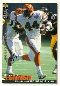 1995 Collector's Choice #252 - Derrick Fenner - Oakland Raiders