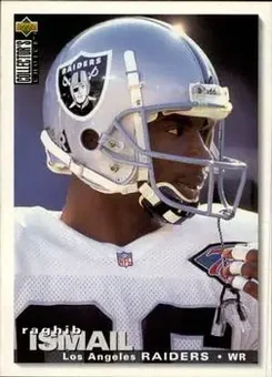 1995 Collector's Choice #258 - Rocket Ismail - Los Angeles Raiders
