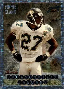 1995 Bowman #244 - Vinnie Clark - Jacksonville Jaguars