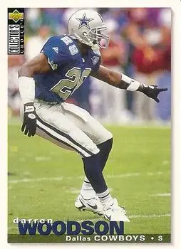 1995 Collector's Choice #262 - Darren Woodson - Dallas Cowboys - Front