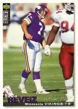 1995 Collector's Choice #266 - Fuad Reveiz - Minnesota Vikings 1995 Collector's Choice #266 - Fuad Reveiz - Minnesota Vikings