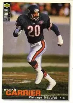 1995 Collector's Choice #267 - Mark Carrier - Chicago Bears