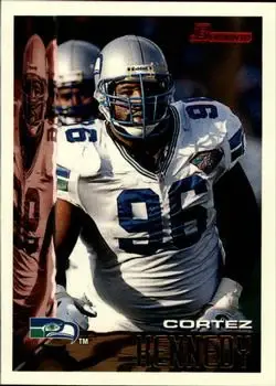 1995 Bowman #254 - Cortez Kennedy - Seattle Seahawks