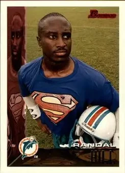 1995 Bowman #256 - Randal Hill - Miami Dolphins