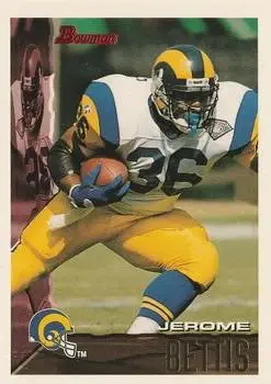 1995 Bowman #260 - Jerome Bettis - St. Louis Rams