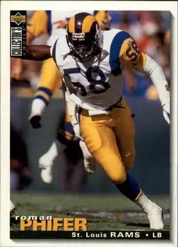1995 Collector's Choice #273 - Roman Phifer - St. Louis Rams