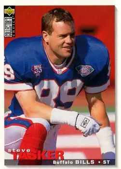 1995 Collector's Choice #275 - Steve Tasker - Buffalo Bills