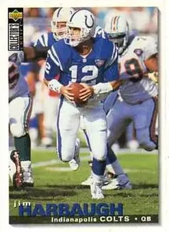 1995 Collector's Choice #276 - Jim Harbaugh - Indianapolis Colts 1995 Collector's Choice #276 - Jim Harbaugh - Indianapolis Colts