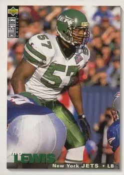 1995 Collector's Choice #279 - Mo Lewis - New York Jets
