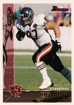 1995 Bowman #264 - Chris Zorich - Chicago Bears