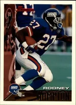 1995 Bowman #268 - Rodney Hampton - New York Giants 1995 Bowman #268 - Rodney Hampton - New York Giants