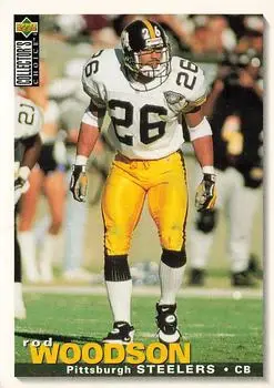 1995 Collector's Choice #283 - Rod Woodson - Pittsburgh Steelers