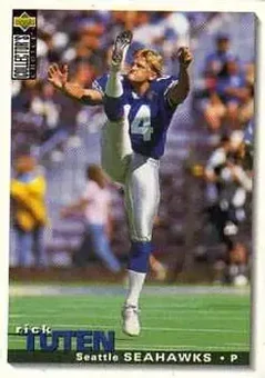 1995 Collector's Choice #288 - Rick Tuten - Seattle Seahawks