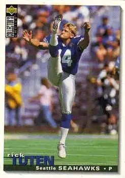 1995 Collector's Choice #288 - Rick Tuten - Seattle Seahawks - Front