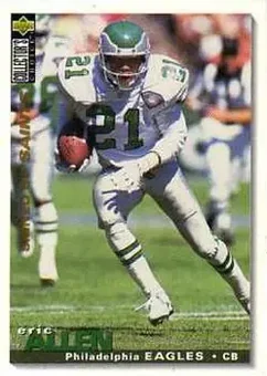 1995 Collector's Choice #292 - Eric Allen - New Orleans Saints