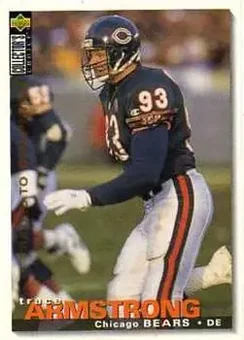 1995 Collector's Choice #295 - Trace Armstrong - Miami Dolphins