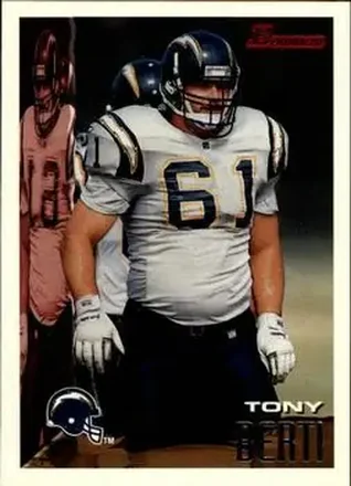 1995 Bowman #277 - Tony Berti - San Diego Chargers
