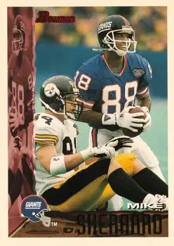 1995 Bowman #285 - Mike Sherrard - New York Giants