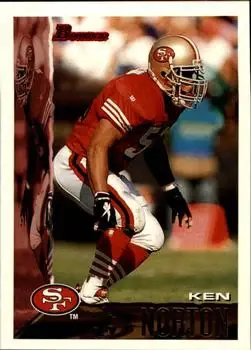 1995 Bowman #289 - Ken Norton - San Francisco 49ers
