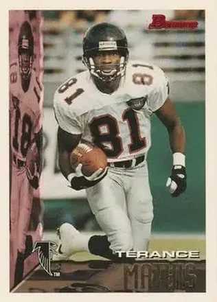 1995 Bowman #290 - Terance Mathis - Atlanta Falcons