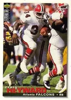 1995 Collector's Choice #300 - Craig Heyward - Atlanta Falcons 1995 Collector's Choice #300 - Craig Heyward - Atlanta Falcons