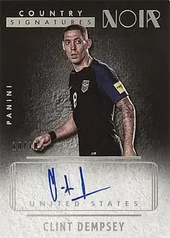 2016-17 Panini Noir - Country Signatures Platinum #CO-CD - Clint Dempsey - USA