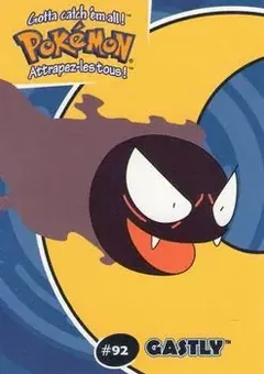 2000 Danone Pokemon Stadium #11/40 - Gastly