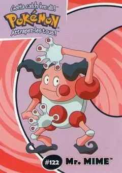2000 Danone Pokemon Stadium #20/40 - Mr. Mime