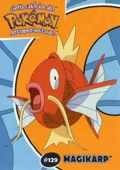 2000 Danone Pokemon Stadium #39/40 - Magikarp - Front