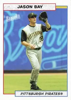 2005 Bazooka #9 - Jason Bay - Pittsburgh Pirates