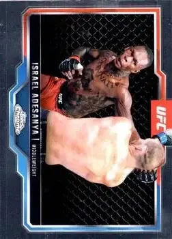 2025 Topps Chrome UFC #3 - Israel Adesanya