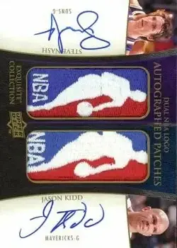 2009-10 Upper Deck Exquisite Collection - All-NBA Access Dual Logos #DL-NK - Card #DL-NK - Front