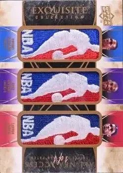 2009-10 Upper Deck Exquisite Collection - All-NBA Access Triple Logos #TL-BJH - Card #TL-BJH - Front 2009-10 Upper Deck Exquisite Collection - All-NBA Access Triple Logos #TL-BJH - Card #TL-BJH - Front