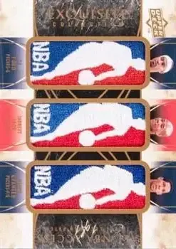 2009-10 Upper Deck Exquisite Collection - All-NBA Access Triple Logos #TL-FJG - Card #TL-FJG 2009-10 Upper Deck Exquisite Collection - All-NBA Access Triple Logos #TL-FJG - Card #TL-FJG