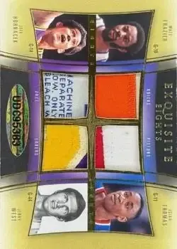 2009-10 Upper Deck Exquisite Collection - Eights Patches #GLGND - Card #GLGND - Back