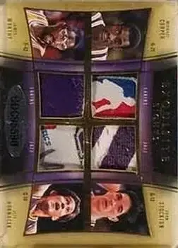 2009-10 Upper Deck Exquisite Collection - Eights Patches #90WEST - Card #90WEST - Back