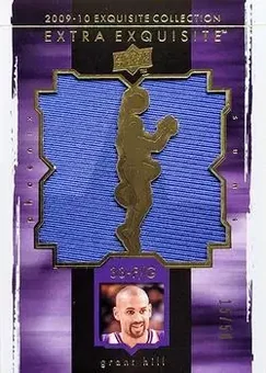 2009-10 Upper Deck Exquisite Collection - Extra Exquisite Jerseys #X-GH - Grant Hill - Phoenix Suns