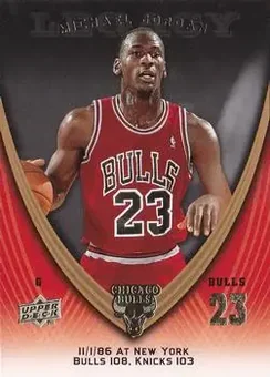 2008-09 Upper Deck Michael Jordan Legacy Collection #101 - Michael Jordan - Chicago Bulls